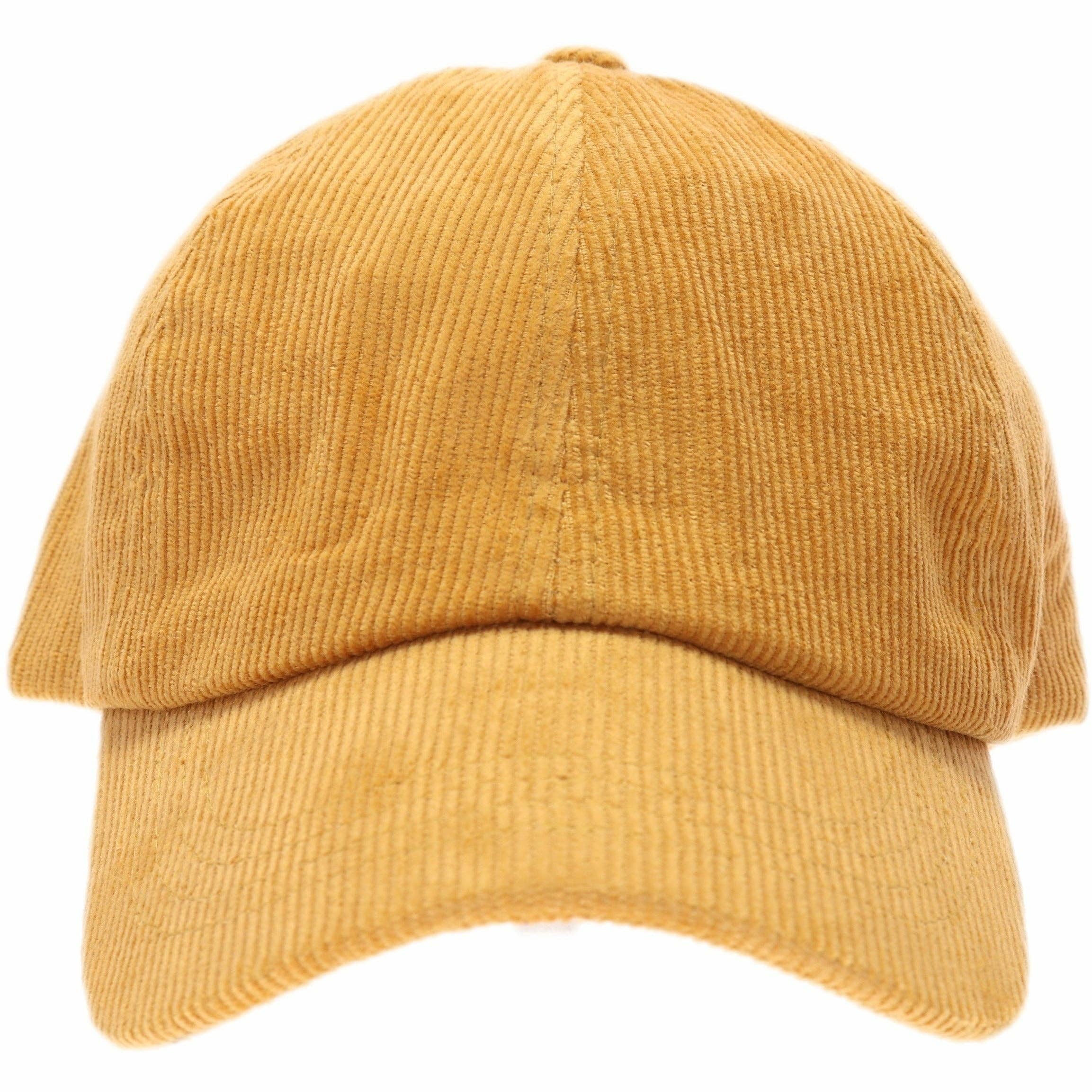 Corduroy Criss Cross High Pony CC Ball Cap BT937: Taupe