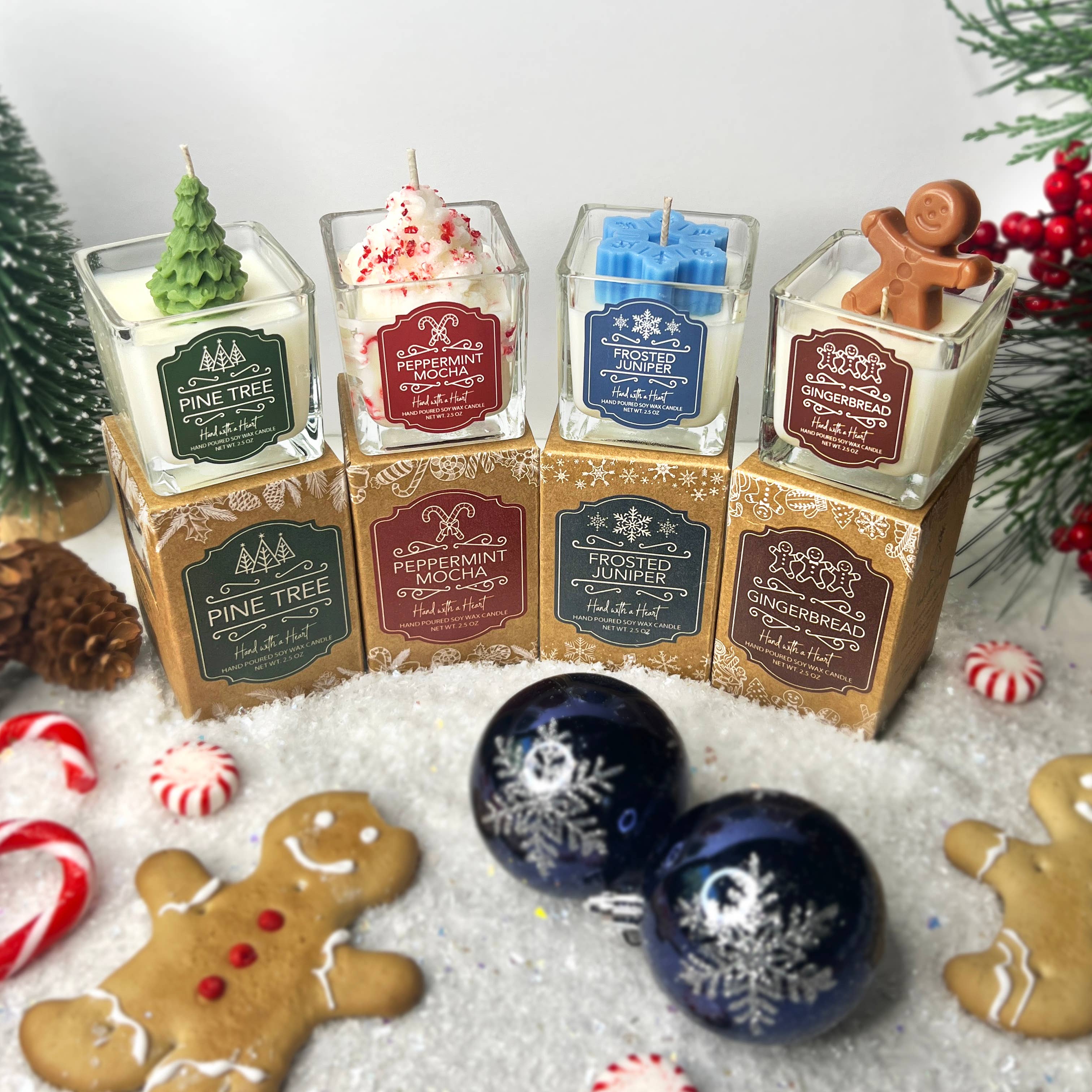 Frosted Juniper Holiday Candle