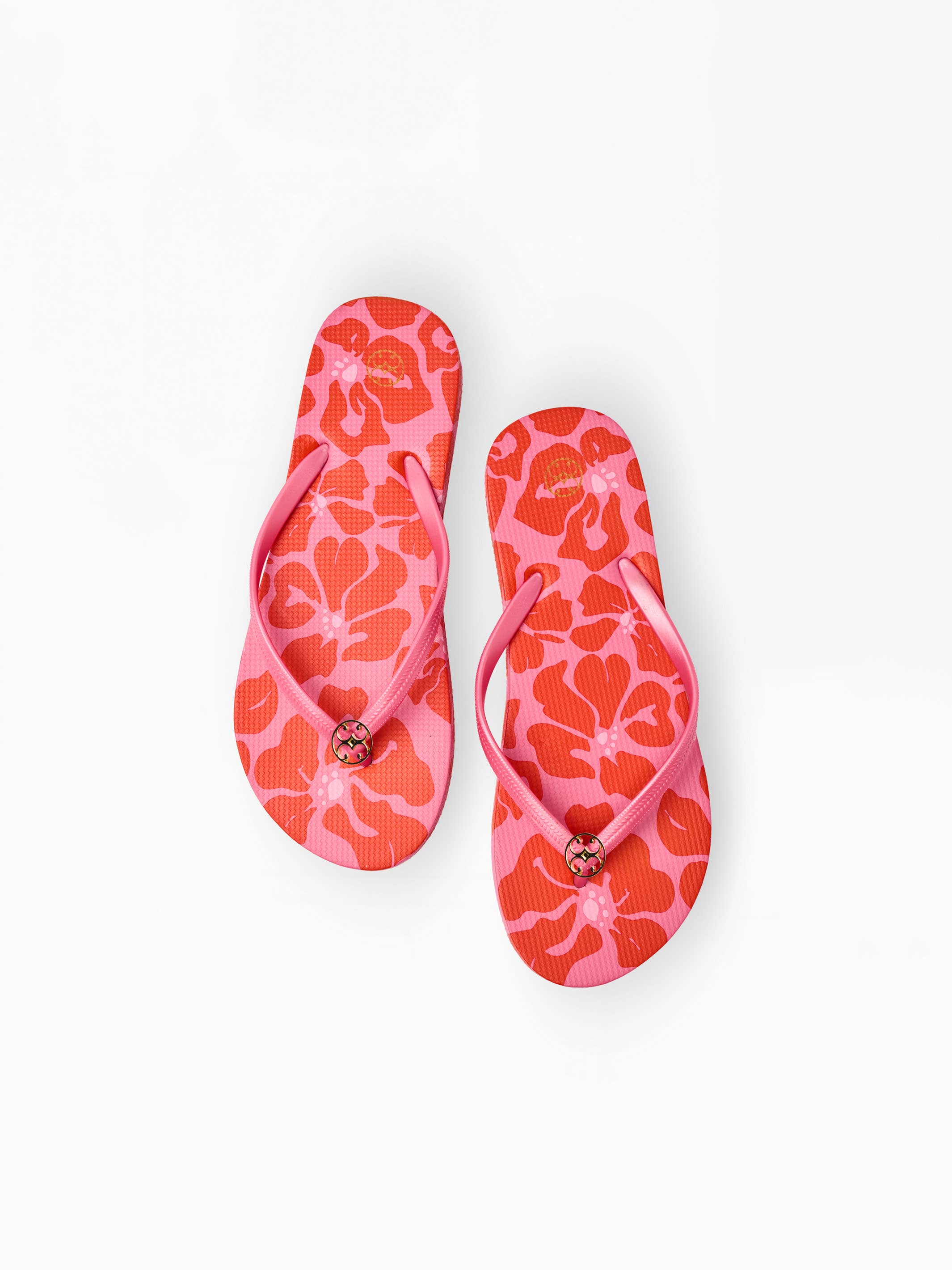 Mary Square Flip Flops | Garden Samba size 6