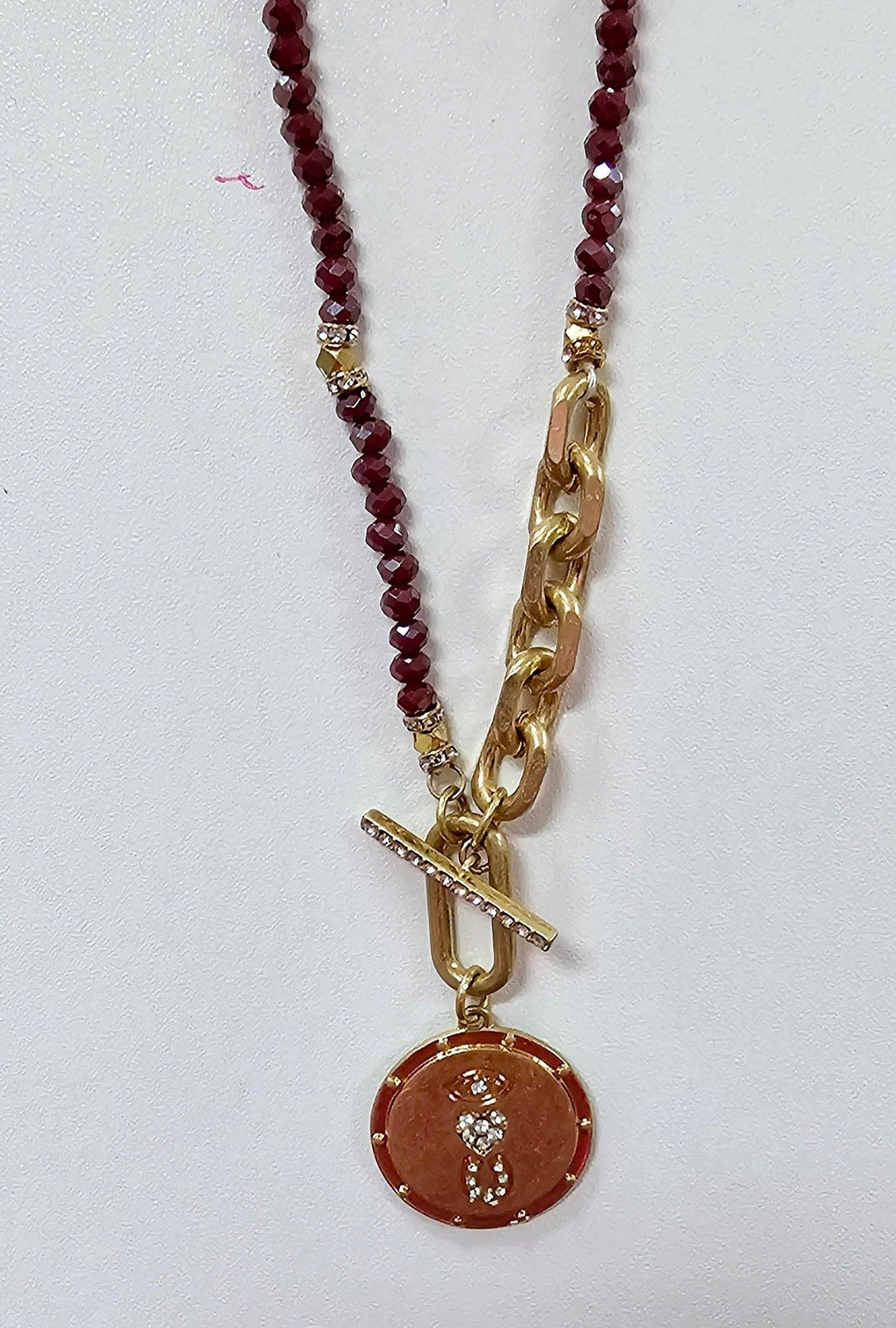 Coin necklace : Gold