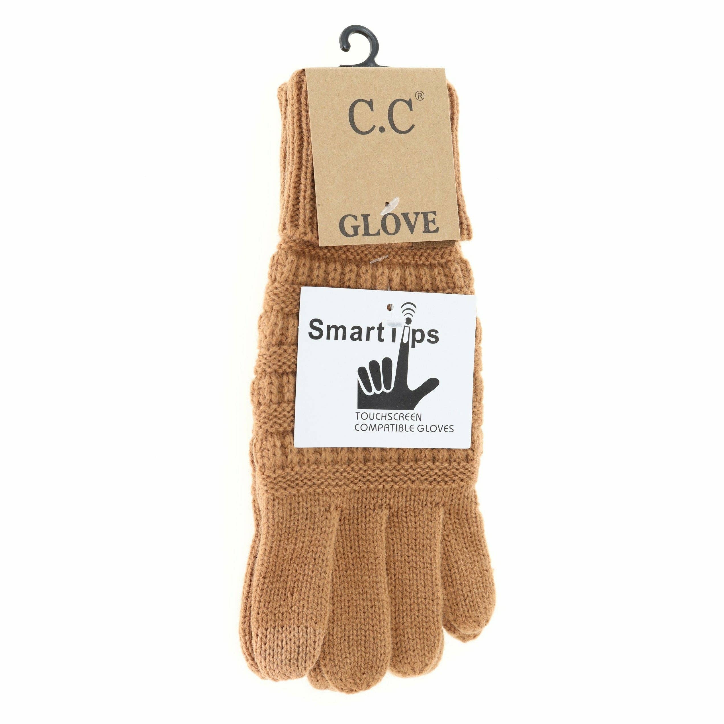 Solid Cable Knit CC Women&