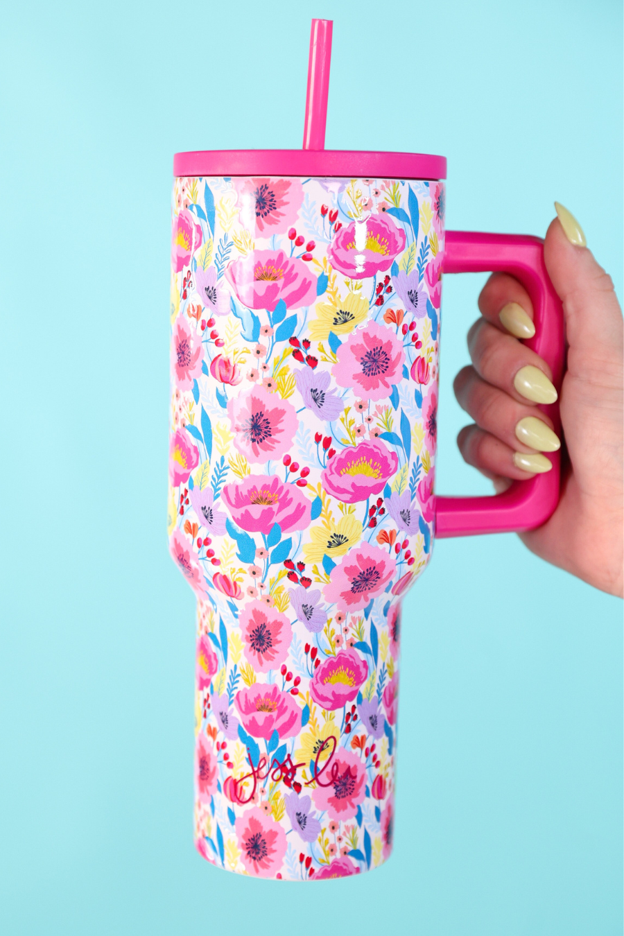 Fields Of Floral Tumbler: Multi