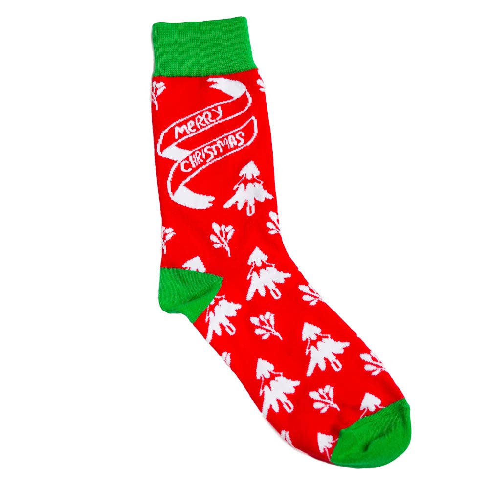 Christmas Crew Socks - Snowflake