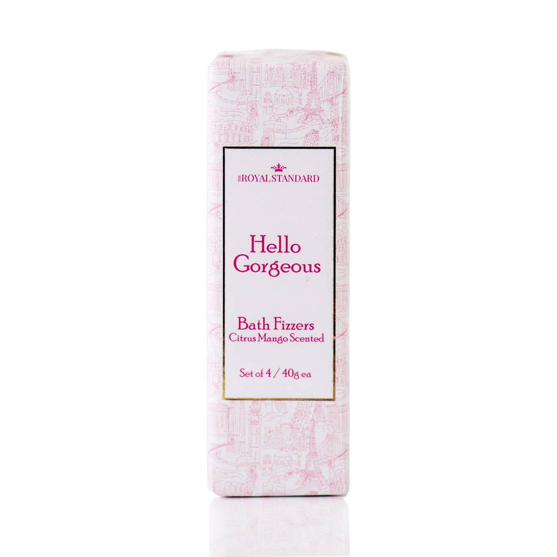 Hello Gorgeous Bath Fizzers Citrus Mango Scented 4*40g