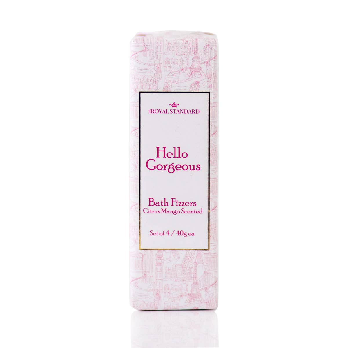 Hello Gorgeous Bath Fizzers Citrus Mango Scented 4*40g