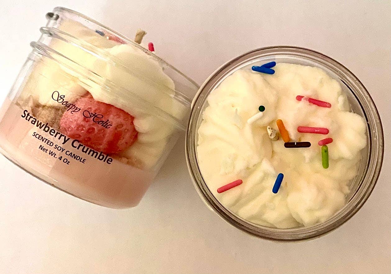 Whipped Candles: Black raspberry Vanilla