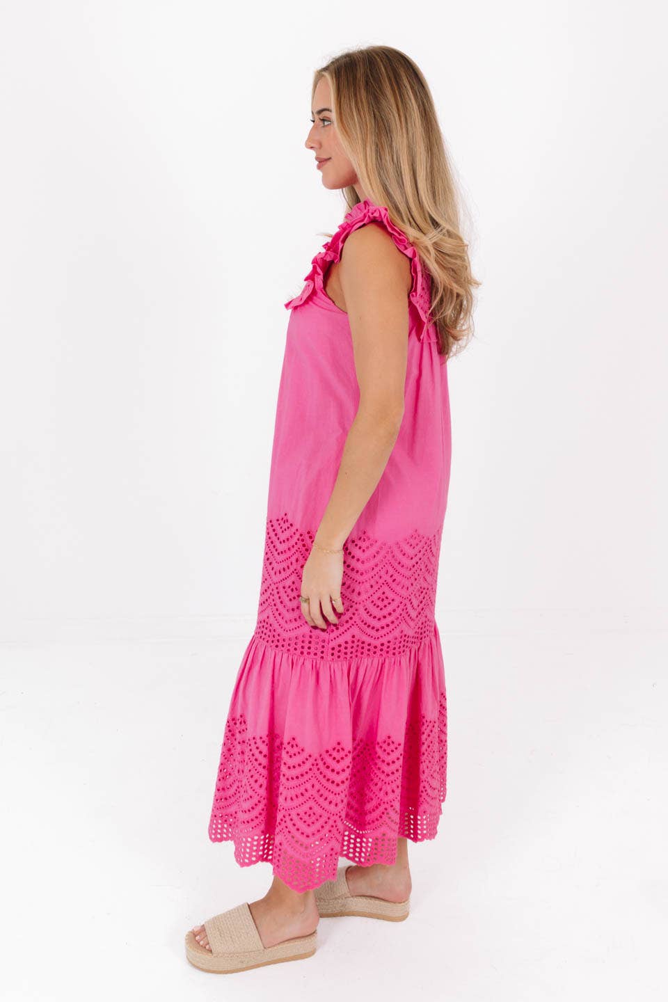 Chelsea Midi Dress - Pink