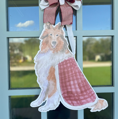 Queen of Aggieland- Door Hanger: Yes, please include the bow