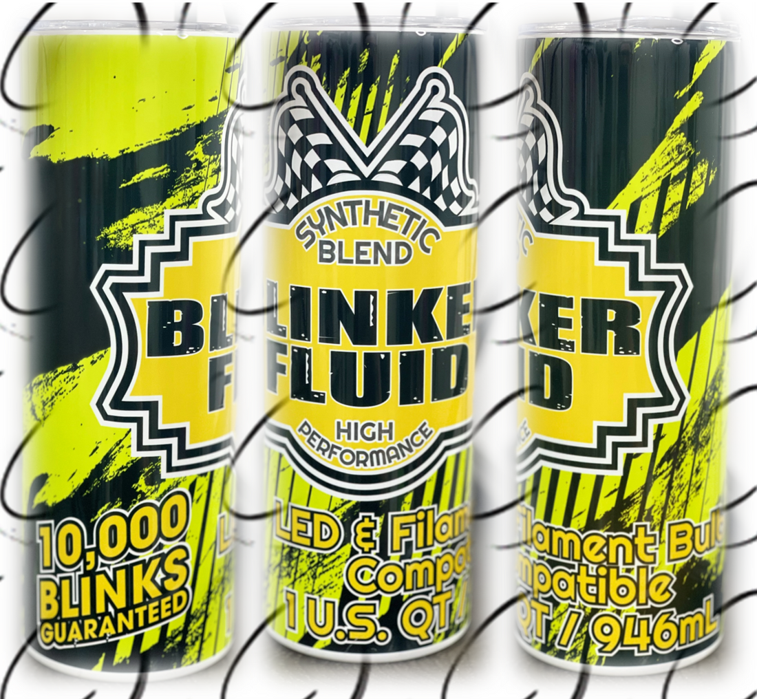 Blinker Fluid 20oz Skinny Tumbler