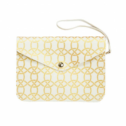 Georgia Wristlet - Gold Circle Link