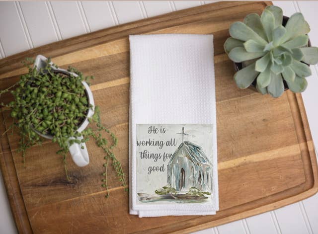 He is Working Towel by Southern Cotton Mill