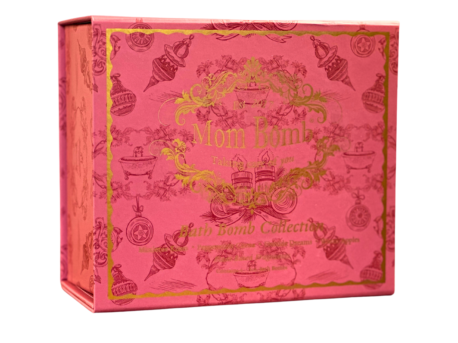 Mom Bomb Merry &amp; Bright Bath Bomb Collection