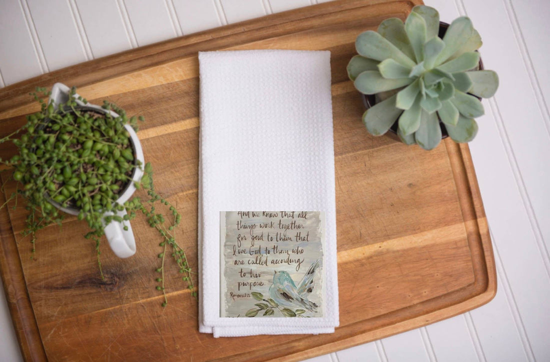 Romans 8 28  And We Know Towel