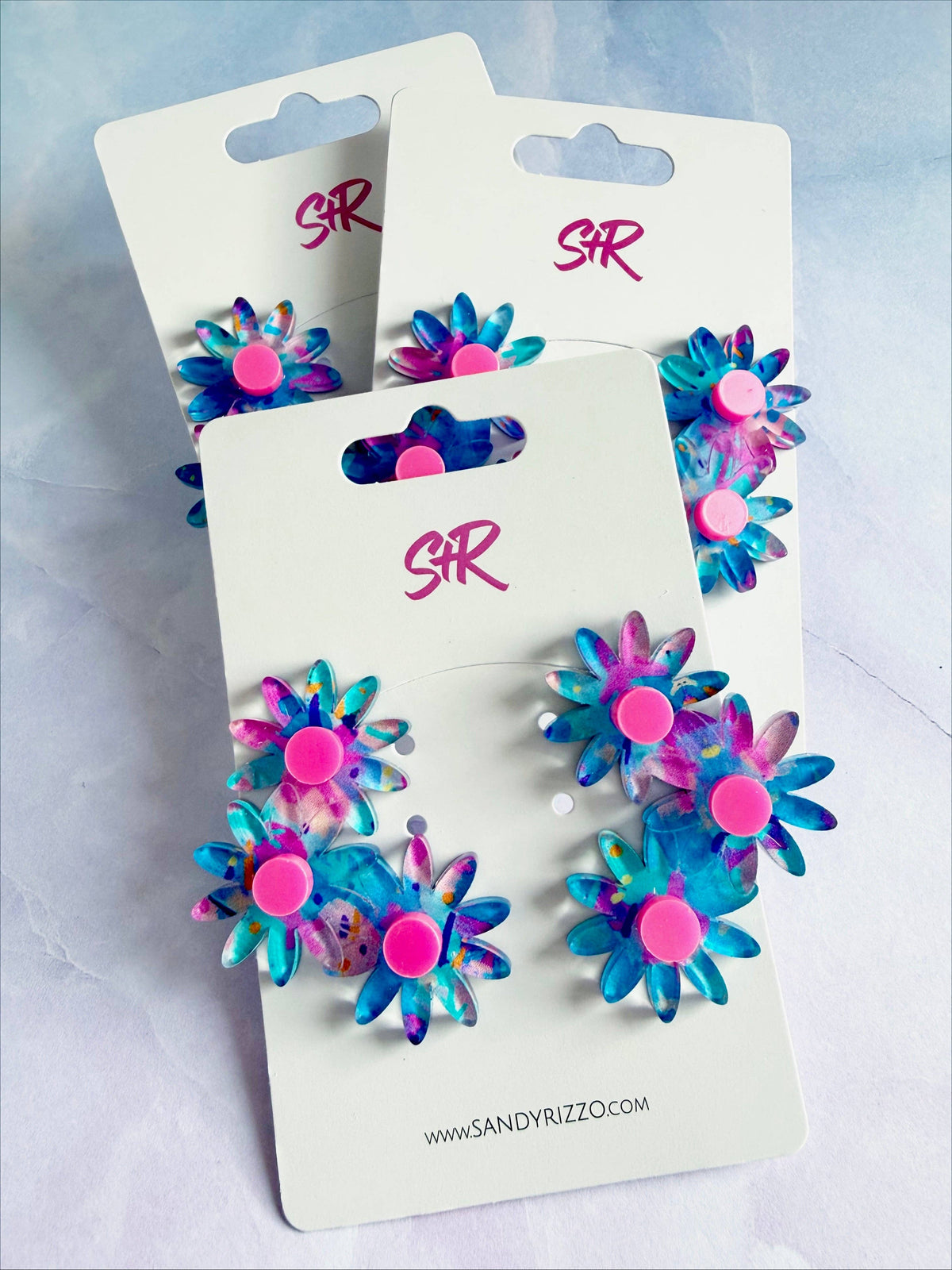 Rocking Retro Triple Daisy