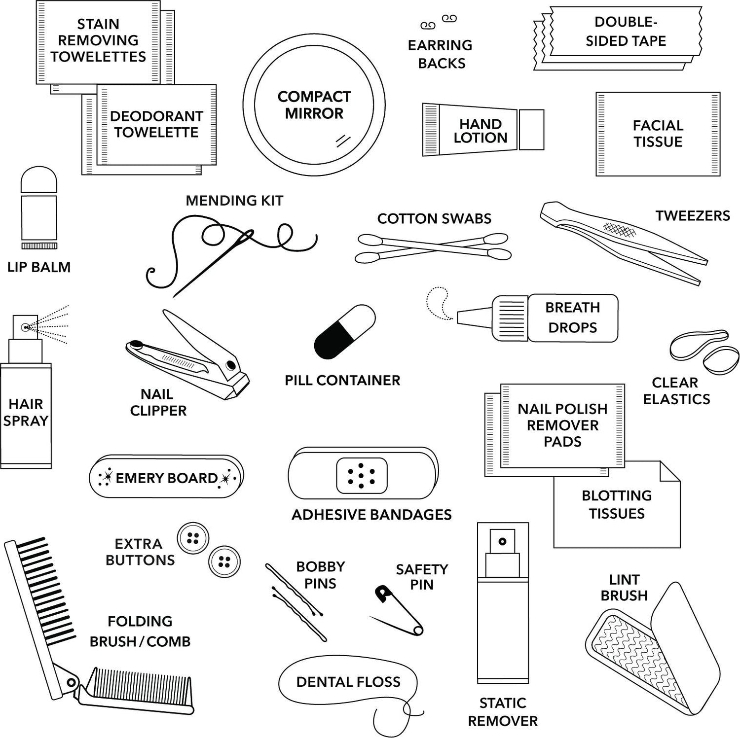 Funfetti Glitter Bomb Shemergency Kit