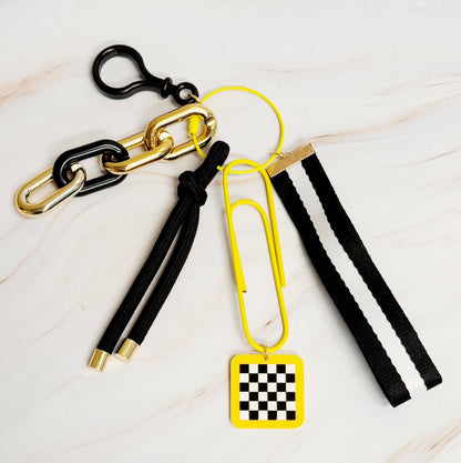 City Hip Jingle Key Chain: Green