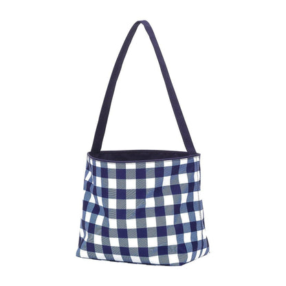 Navy Check Bucket