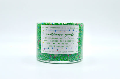 New Christmas 2026!  3 Wick Christmas Tree - 15 oz Soy Candle