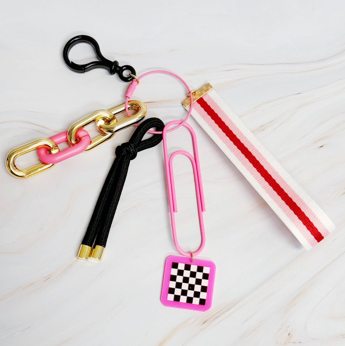 City Hip Jingle Key Chain: Green