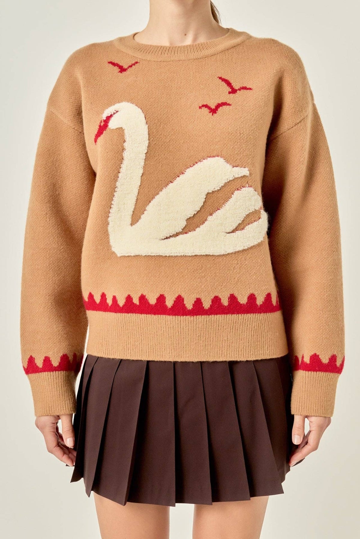 English Laundry Sweater: CAMEL
