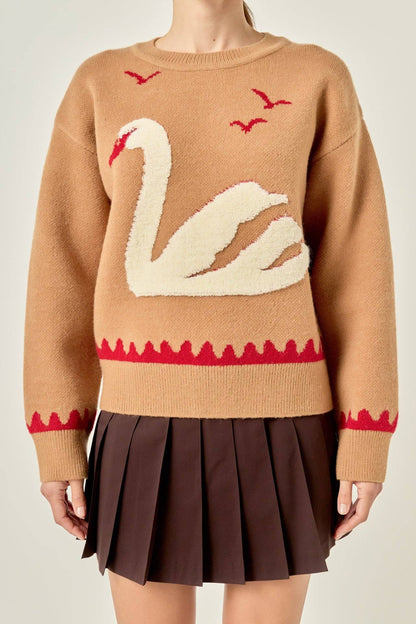 English Laundry Sweater: CAMEL