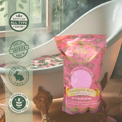 Better For You Bath Soak Collection – 4 Natural Salt Blends (12 lbs)