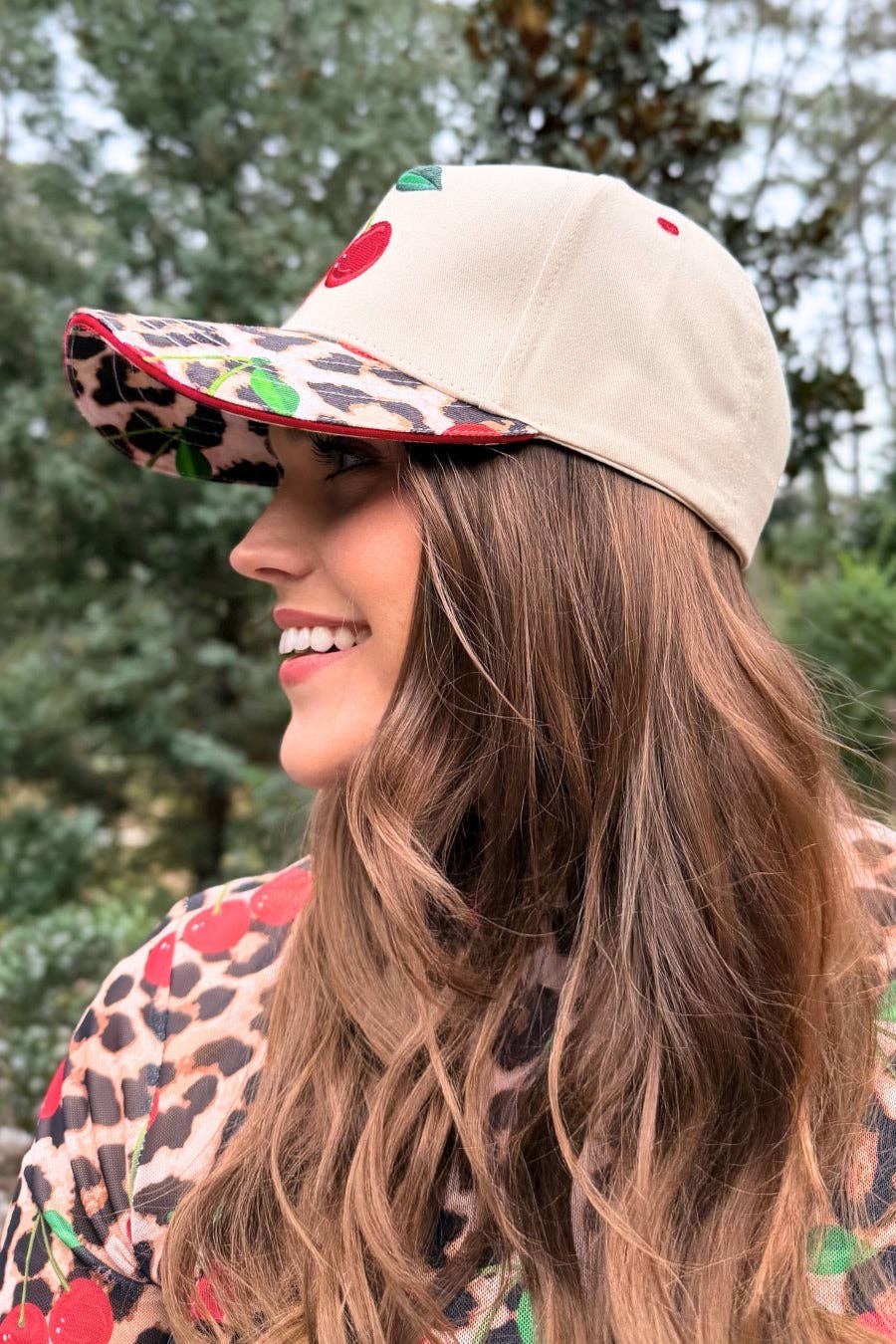 Cherries Gone Wild Hat by Jess Lea: Multi