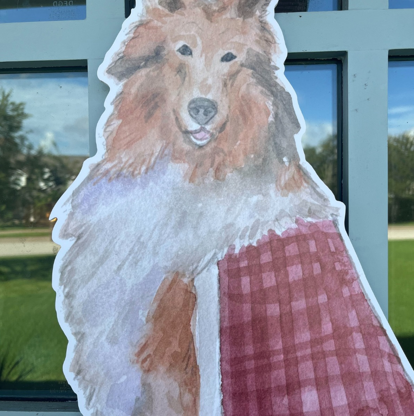 Queen of Aggieland- Door Hanger: Yes, please include the bow