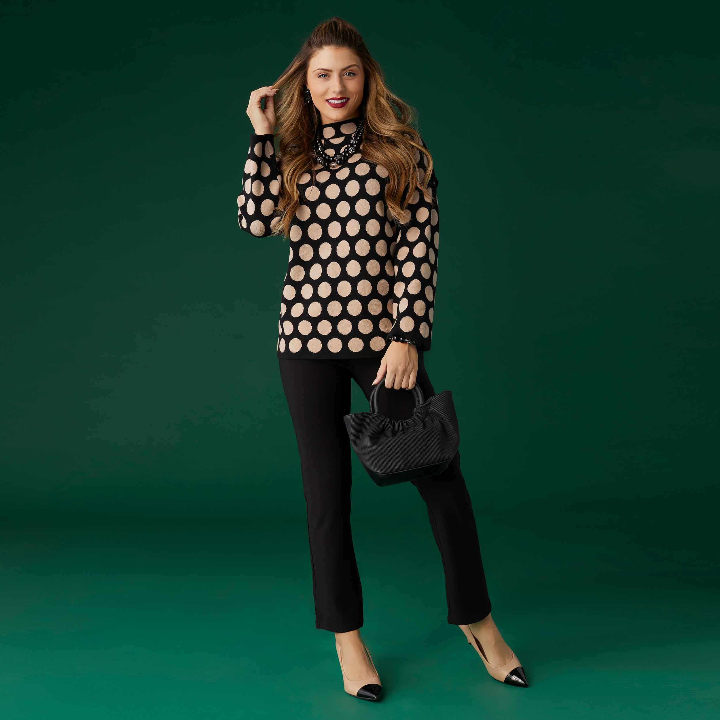 Georgie Bow Back Detail Bottom - Valentine&