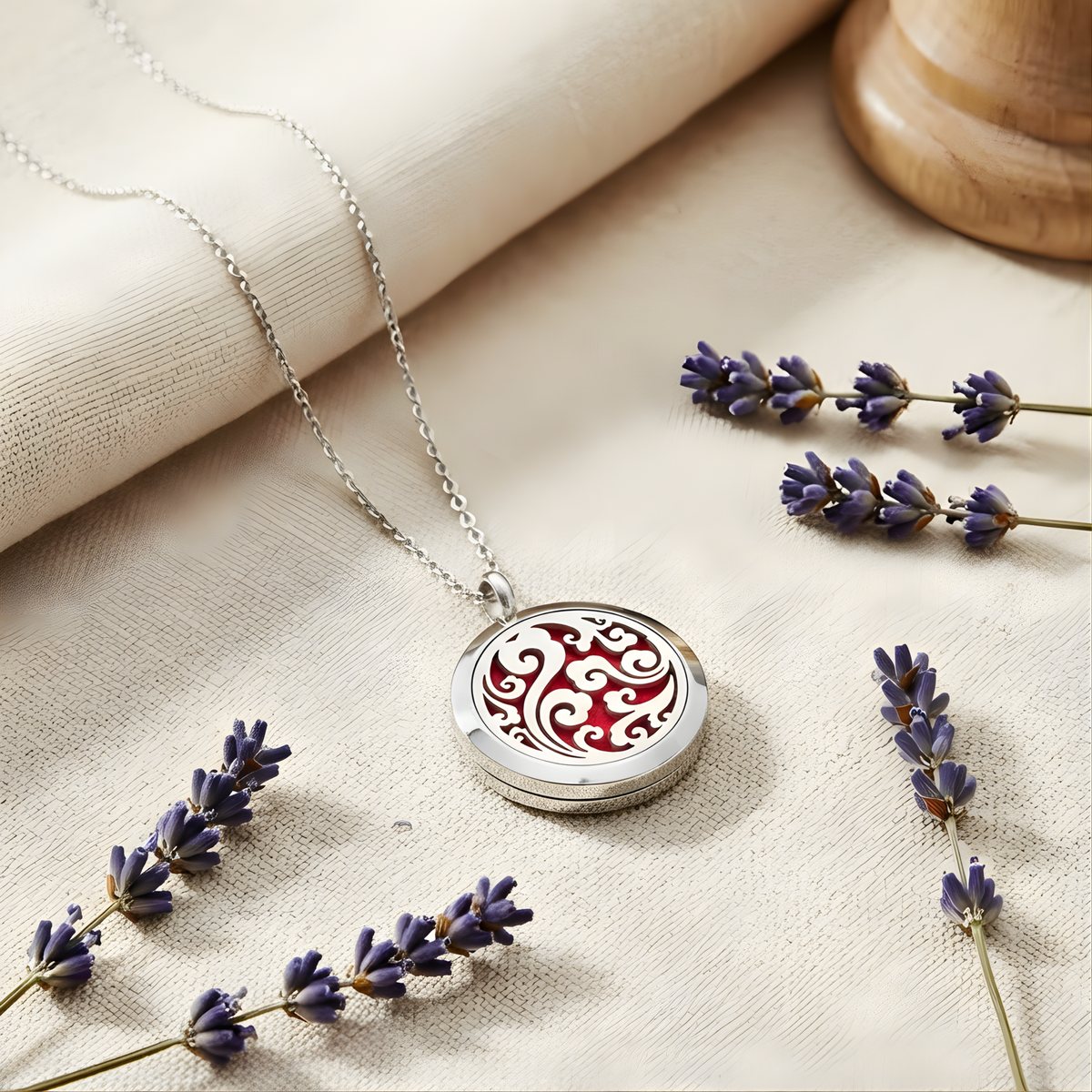 Wind Essential Oil Diffuser Necklace