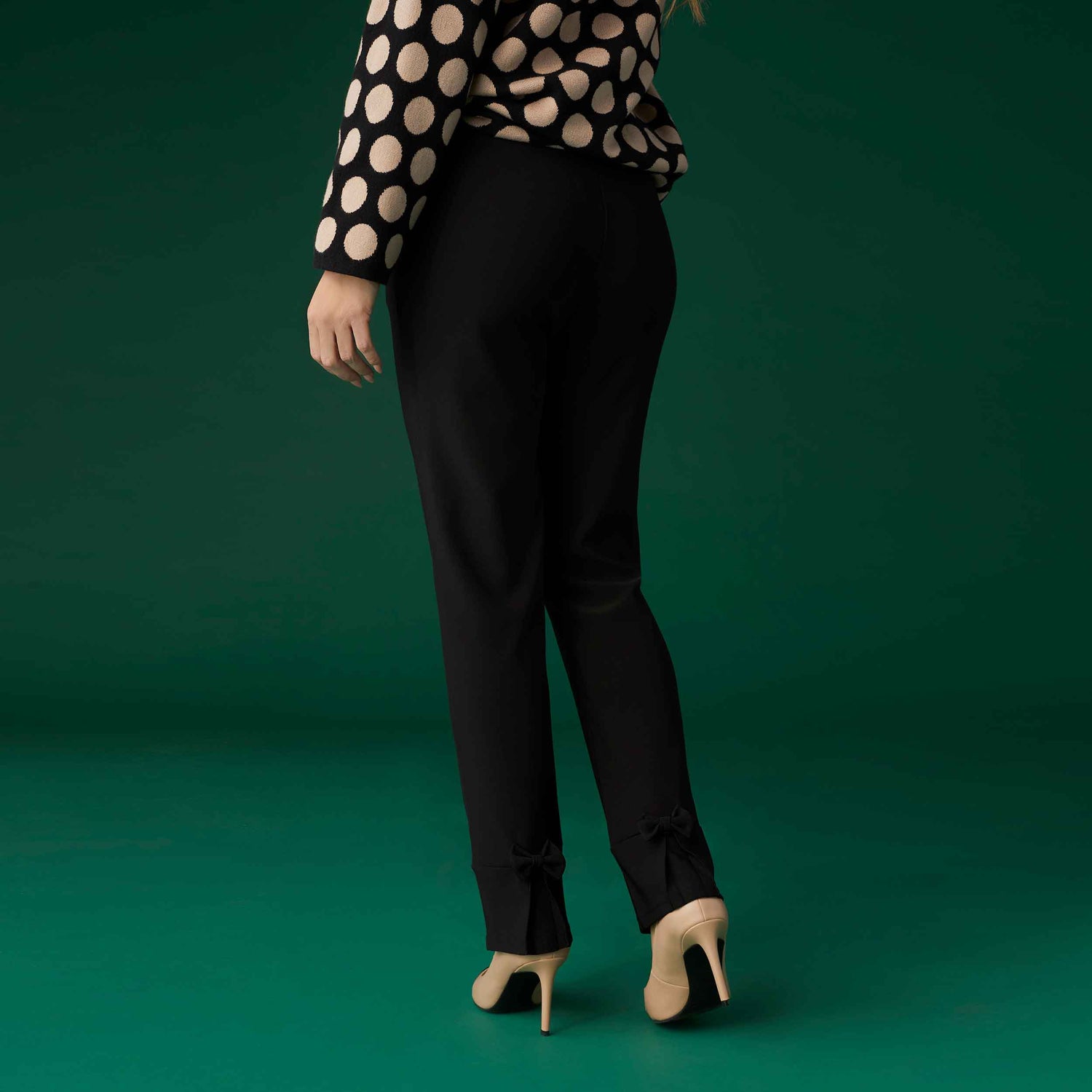 Georgie Bow Back Detail Bottom - Valentine&