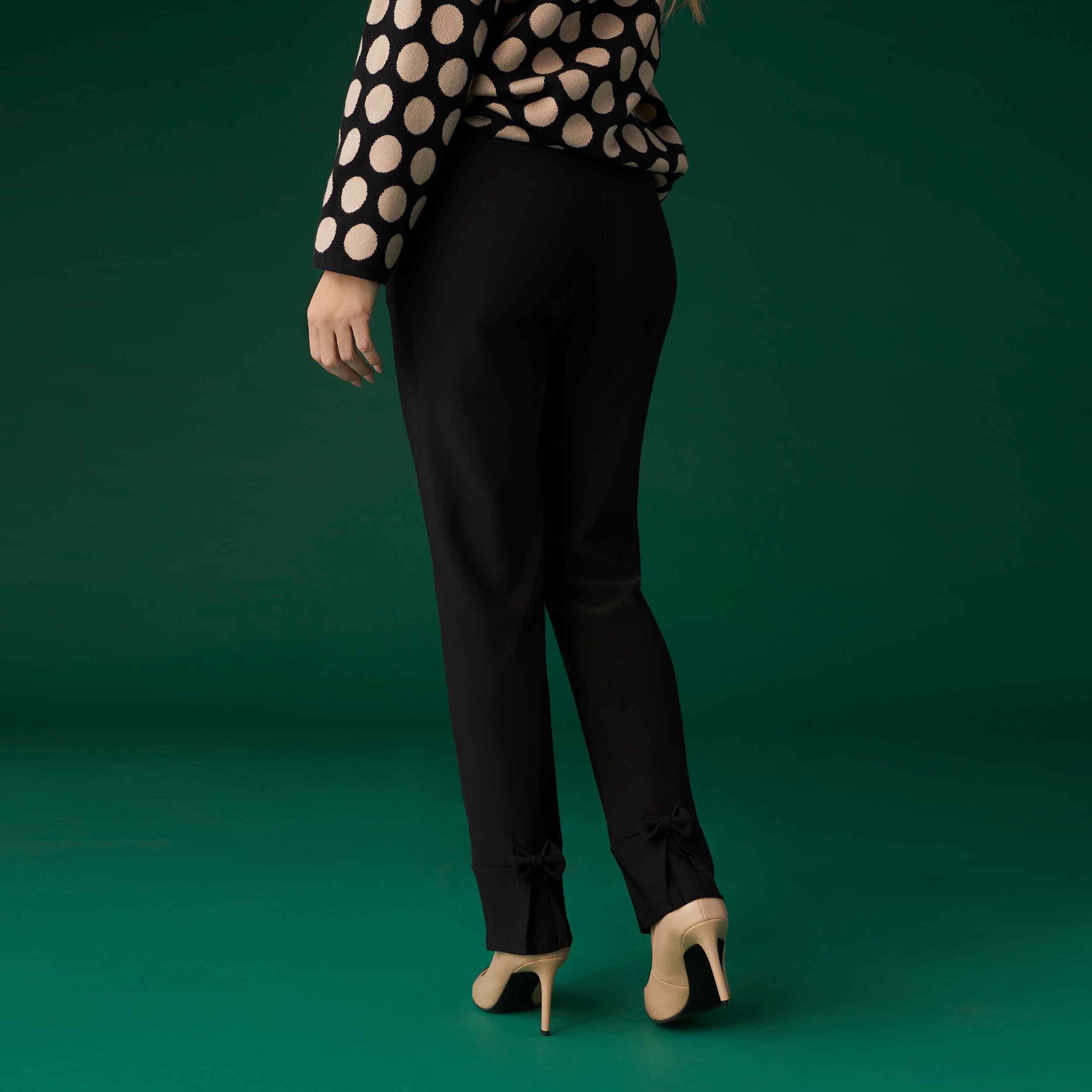 Georgie Bow Back Detail Bottom - Valentine&