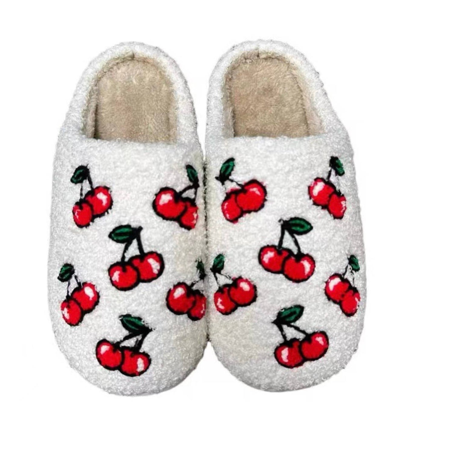 Comfy Fruit Slip-on Slippers : WATERMELON / M