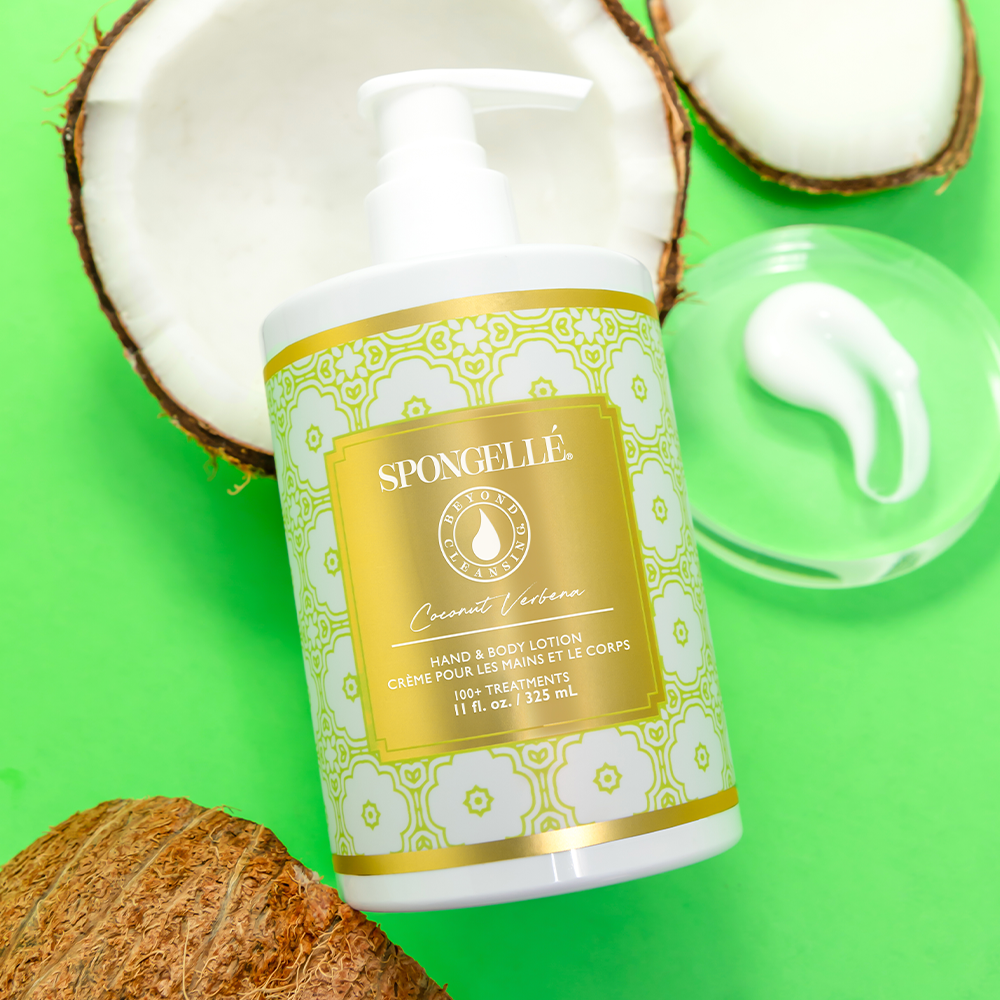 Coconut Verbena Body Lotion by Spongellé