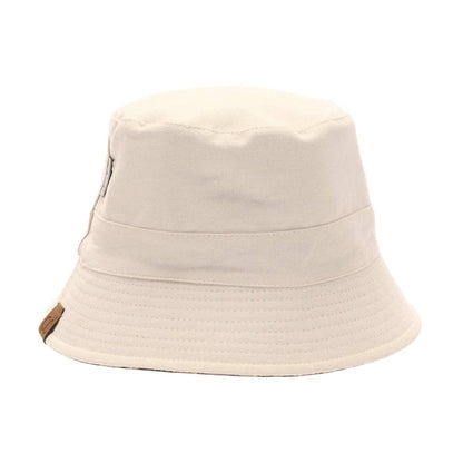 Leopard Reversible Rain Bucket Hat BK: Dark Beige