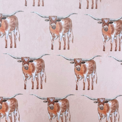 Texas Longhorns (Pattern)- Door Hanger: Yes- Please Include the Bow
