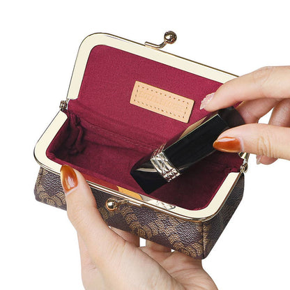 5125 Canvas &amp; Leather Jewelry Case: Coffee