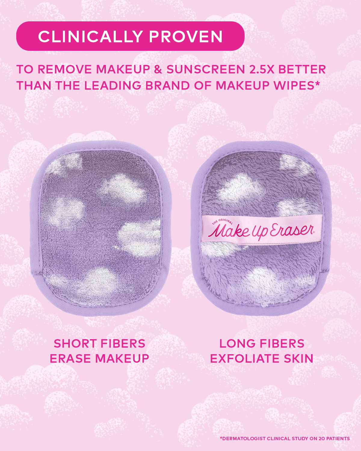 Cloud Nine 7-Day MakeUp Eraser Set &amp; Cosmetic Bag