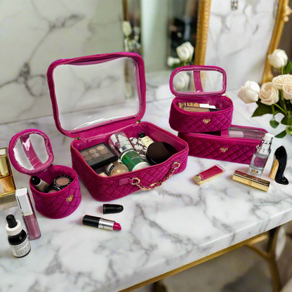 Trio Jet Setter - Fuchsia Velvet
