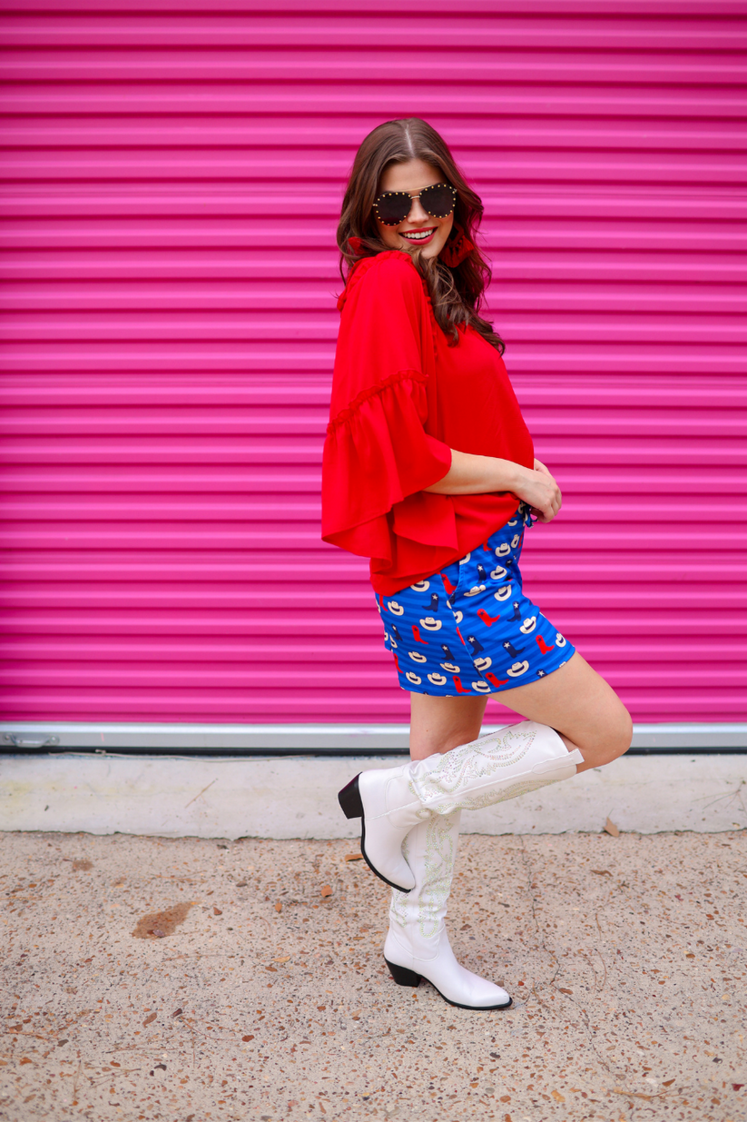 Jess Lea Hey There Cowboy Skort
