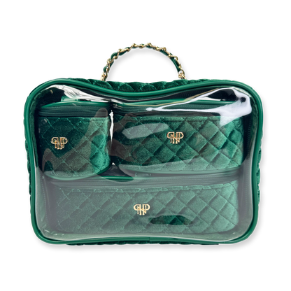 Trio Jet Setter - Emerald Velvet