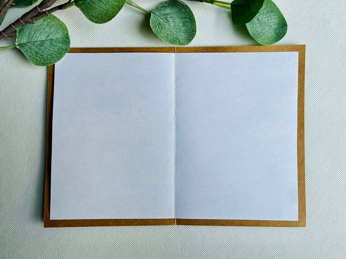 Sunflower DIY Embroidery Greeting Card Kit for Beg