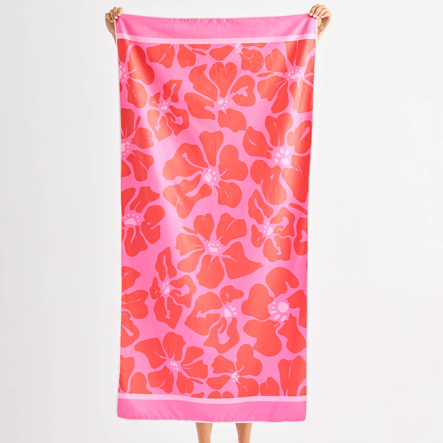 Quick Dry Beach Towel Garden Samba by Mary Square