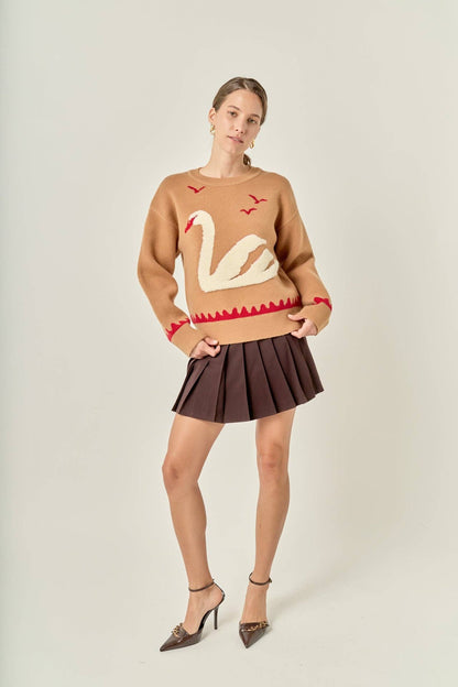 English Laundry Sweater: CAMEL