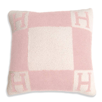 H Patterned Cushion Cover / Pillow Case
: Blue