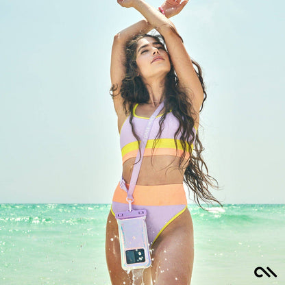 Case-Mate Waterproof Floating Phone Pouch: Iridescent