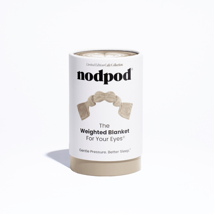 Nodpod color-Latte Weighted Sleep Mask - Eye Mask