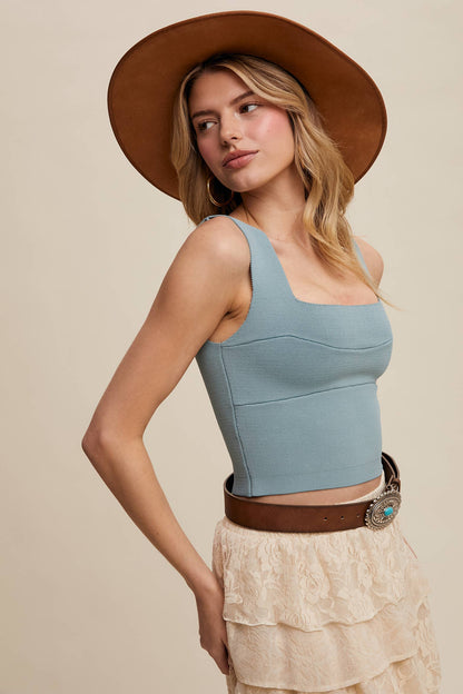 Bandage Brami Top: Taupe / L