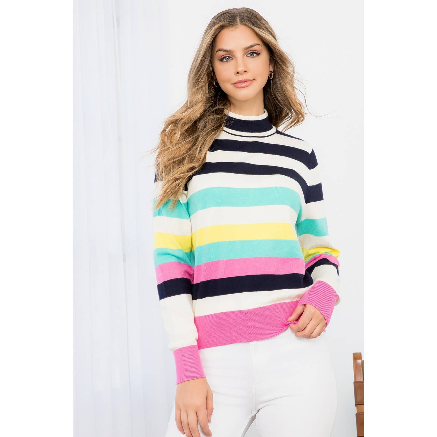 THML Multicolor Stripe Top