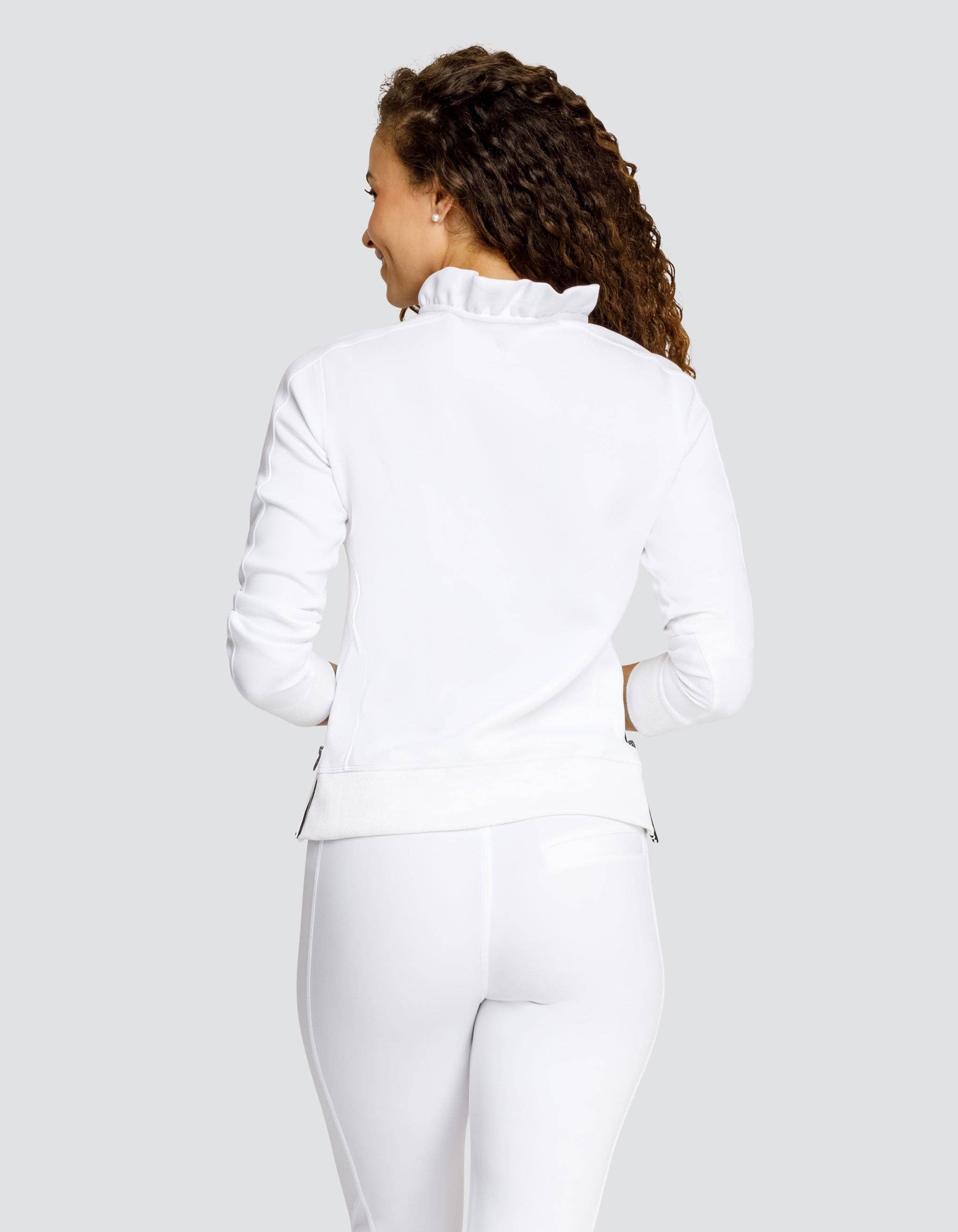 CONDOLEEZZA PULLOVER SWEATSHIRT - CHALK WHITE: S